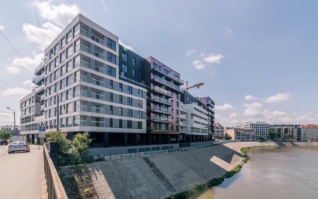 Apartament Studio Z Widokiem Na Odre Bulwary Ksiazece Вроцлав Екстер'єр фото